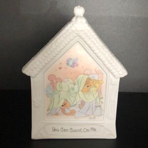 Precious moments figurine plaque